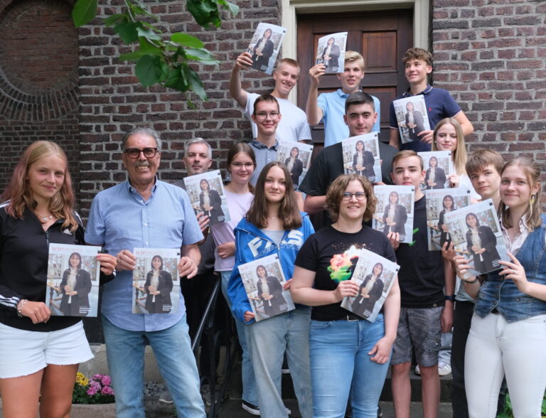 Ein Teil des WIR-Austrägerteams. Foto: Annette Beuschel