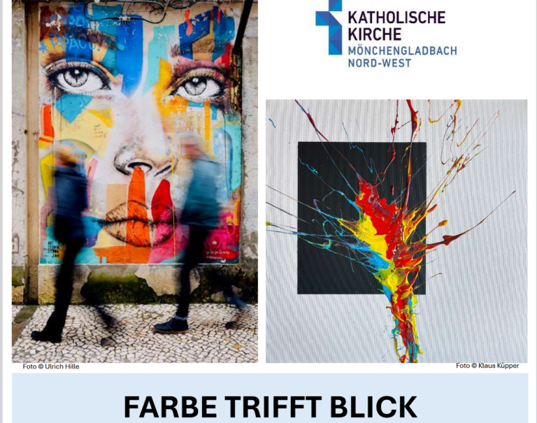 Einladung Ausstellung FARBE TRIFFT BLICK
