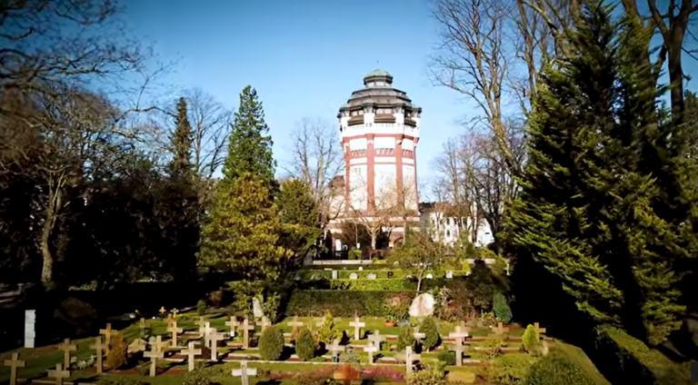 Evangelischer Friedhof am Wasserturm. Foto: Christuskirchengemeinde Mönchengladbach