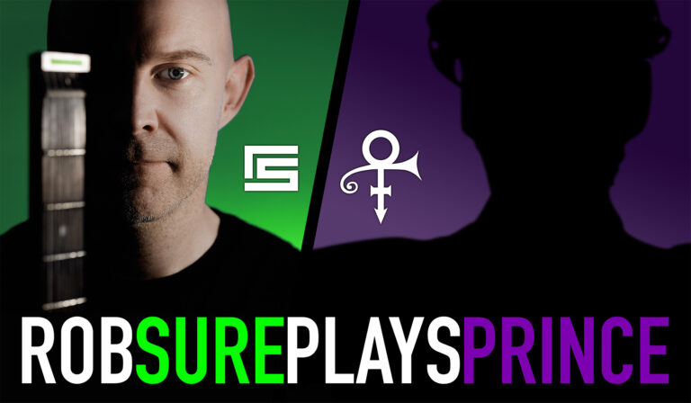 Rob Sure Plays Prince. Gestaltung: polypixel